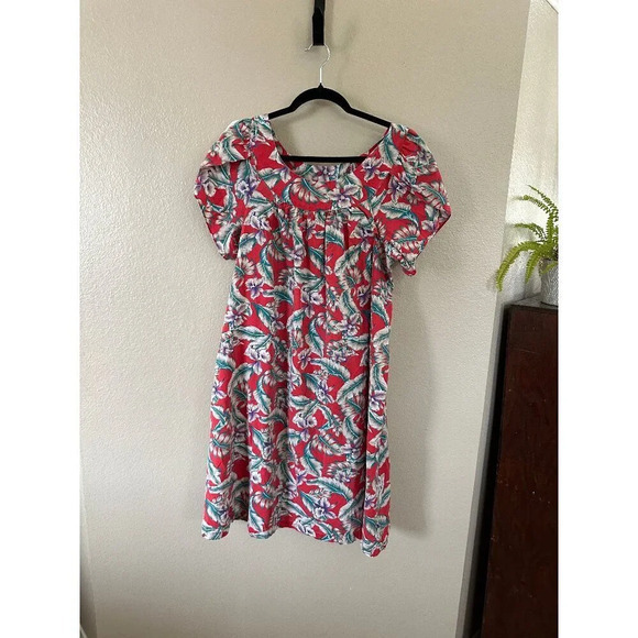 Source Unknown Dresses & Skirts - Hanauma Bay Women's Hawaiian‎ Dress, Hawaiian dress, short sleeve hawaiian dress